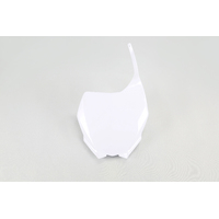 UFO Number Plate for Yamaha YZ450F 2006-2009 (White)