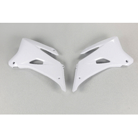 UFO Radiator Covers for Yamaha YZ450F 2006-2009 (White)