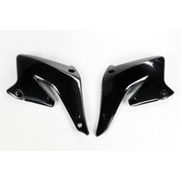 UFO Radiator Covers for Suzuki RMZ250 2004-2006 (Black)