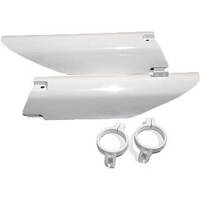 UFO Fork Protectors for Suzuki RMZ450 2005-2006 (White)