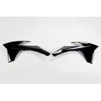 UFO Radiator Covers for KTM EXCF 450 2012-2013 (Black)