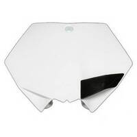 UFO Number Plate for KTM SXF 250 2013-2015 (White)