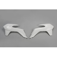UFO Radiator Covers for KTM EXCF 250 2014-2016 (White)