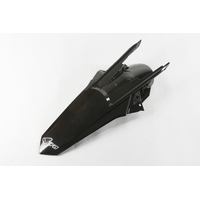 UFO Rear Fender/with Pins for KTM EXC 125 2017-2019 (Black)