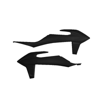 UFO Radiator Covers for KTM EXC 125 2020-2021 (Black)