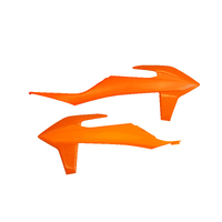 UFO Radiator Covers for KTM SXF 450 2019-2023 (Orange)