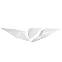 UFO Side Panels/With LH Airbox Cover for KTM SXF 350 2019-2023 (White)