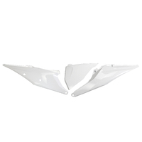 UFO Side Panels/With LH Airbox Cover for KTM SX 125 2019-2023 (White)