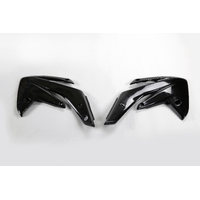 UFO Radiator Covers for Honda CRF150R 2007-2023 (Black)