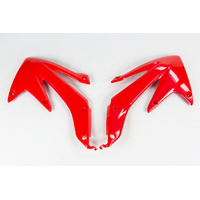 UFO Radiator Covers for Honda CRF450X 2008-2016 (Red)