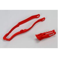 UFO Chain Guide/Slider for Honda CRF450R 2013-2016 (Red)