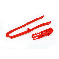 UFO Chain Guide/Slider for Honda CRF450R 2017-2018 (Red)