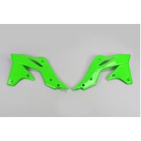UFO Radiator Covers for Kawasaki KX250F 2013-2016 (White)