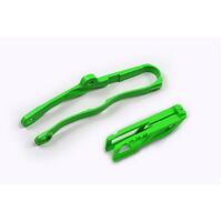 UFO Chain Guide/Slider for Kawasaki KX250F 2021-2023 (Green)