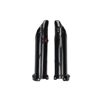 UFO Fork Slider/Quick Start Protector for Kawasaki KX450F 2019-2023 (Black)