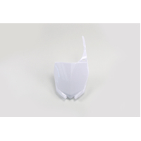 UFO Number Plate for Yamaha YZ 250 2015-2021 (White)