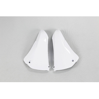 UFO Radiator Covers Upper for Yamaha YZ450F 2010-2013 (White)