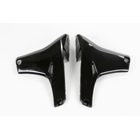 UFO Radiator Covers Lower for Yamaha YZ450F 2010-2013 (Black)