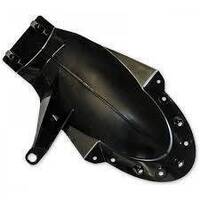 UFO Rear Fender Underside for Yamaha YZ450F 2010-2013 (Black)