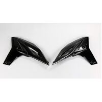 UFO Radiator Covers for Yamaha YZ250F 2011-2013 (Black)