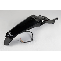 UFO Rear Fender Enduro/LED for Yamaha WR450F 2016-2018 (Black)