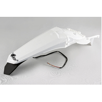 UFO Rear Fender Enduro/LED for Yamaha WR450F 2016-2018 (White)