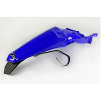 UFO Rear Fender Enduro/LED for Yamaha WR250F 2015-2019 (Blue)