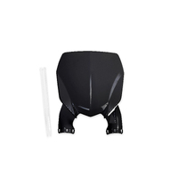 UFO Stadium Number Plate for Yamaha YZ250F 2019-2023 (Black)