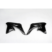 UFO Radiator Covers for Suzuki RMZ250 2010-2018 (Black)