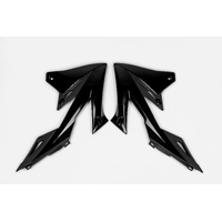 UFO Radiator Covers for Suzuki RMZ250 2019-2023 (Black)