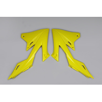 UFO Radiator Covers for Suzuki RMZ450 2018-2023 (Yellow)