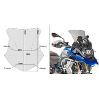 GIVI Windscreen for BMW R 1250 GS ADV 2019-2024 (5124D)