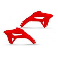 UFO Radiator Covers for Honda CRF250R 2022-2023 (Red)