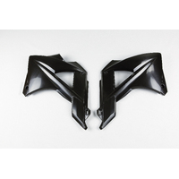 UFO Radiator Covers for Gas Gas MC 450 2010-2011 (Black)