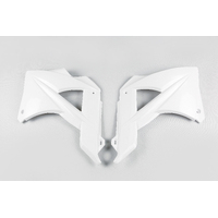 UFO Radiator Covers for Gas Gas FSR 450 2010-2011 (White)