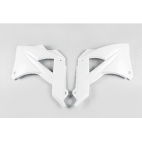 UFO Radiator Covers for Gas Gas EC 125 2010-2011 (White)
