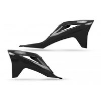 UFO Radiator Covers for Gas Gas MC 125 2021-2023 (Black)