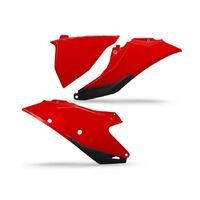 UFO Side Panels/With LH Airbox Cover for Gas Gas EXF 250 2021-2023 (Red)