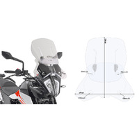 GIVI Windscreen for KTM 390 ADV 2020-2024 (AF7711)