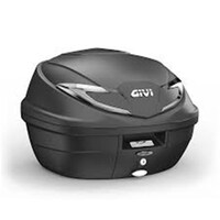 Givi Monolock Topcase 36L V2 Tech Black/Clear - Includes Uni Plate (B360NT2)