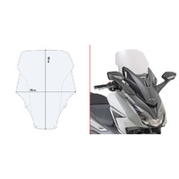 GIVI Windscreen for Honda FORZA 350 2021-2022 (D1187ST)