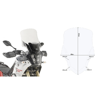 GIVI Windscreen for Yamaha TENERE 700 2021-2024 (D2145ST)