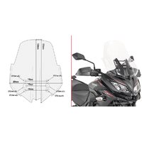 GIVI D4120ST Windscreen Kawasaki *See Description*