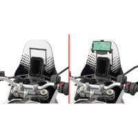 GIVI Upper GPS/Phone Mount for Ducati DESERT X 937 2022-2024 (FB7414)