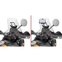 GIVI Upper GPS/Phone Mount for KTM 890 ADV 2023-2024 (FB7716)