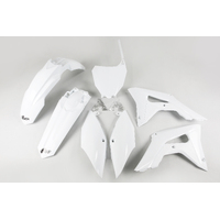 UFO Plastics Kit for Honda CRF250R 2018-2021 (White)