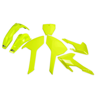 UFO Plastics Kit for Husqvarna FC 450 2016-2018 (Neon Yellow)