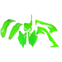 UFO Plastics Kit for Kawasaki KX450F 2016-2017 (Neon Green)