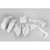 UFO Plastics Kit for Kawasaki KX450F 2018-2018 (White)