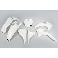 UFO Plastics Kit for KTM SXF 450 2013-2015 (White)